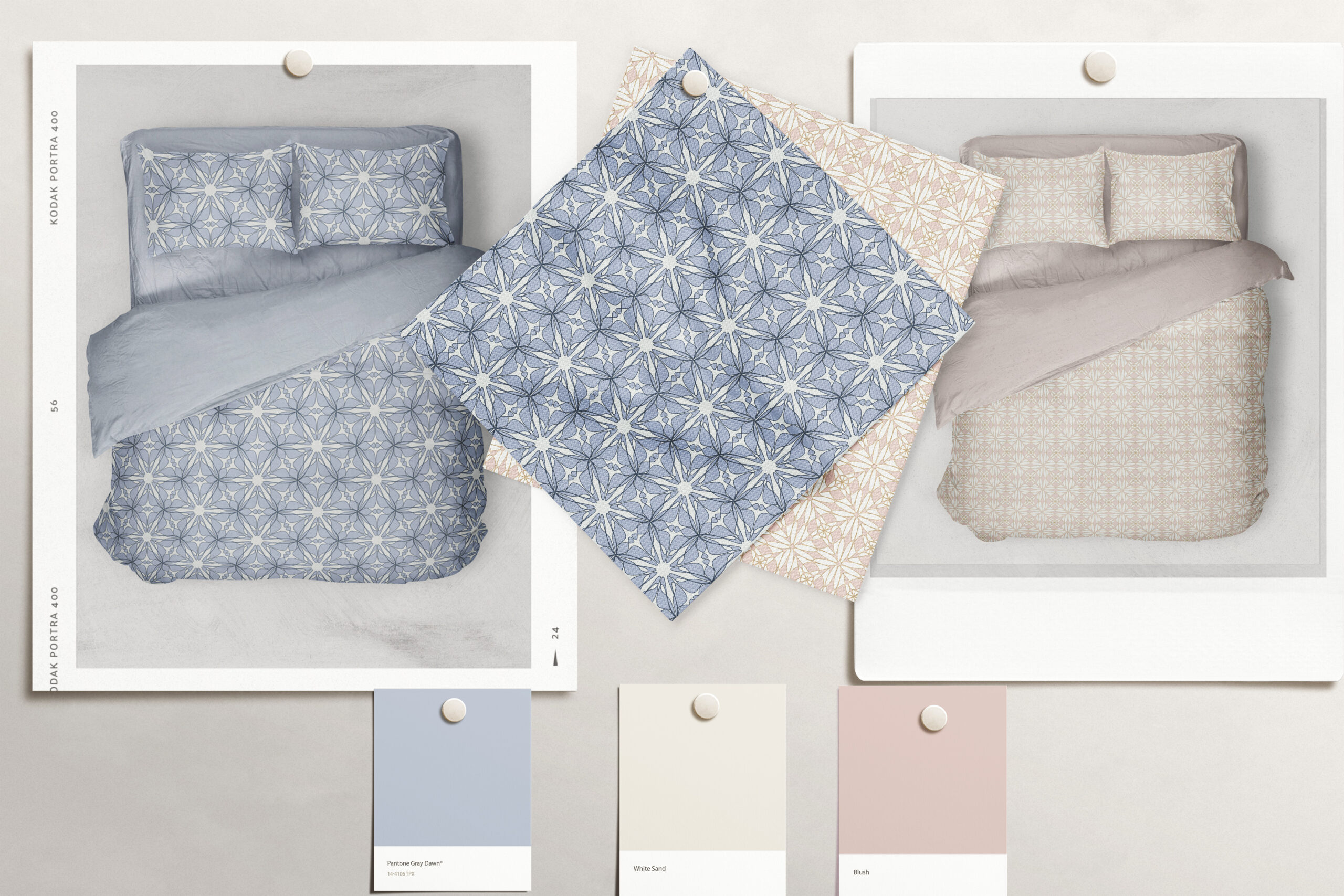 Drucke für Bettwäsche